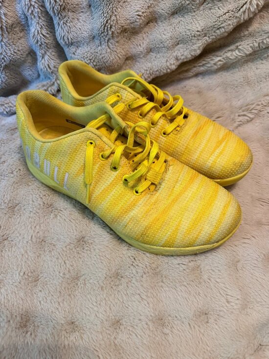 NOBULL Other - Men's No Bull Training Sneakers Yellow White 11.5